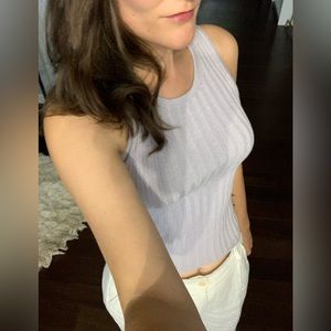 Sister Katie Jen Tank in Lilac, size small VGUC